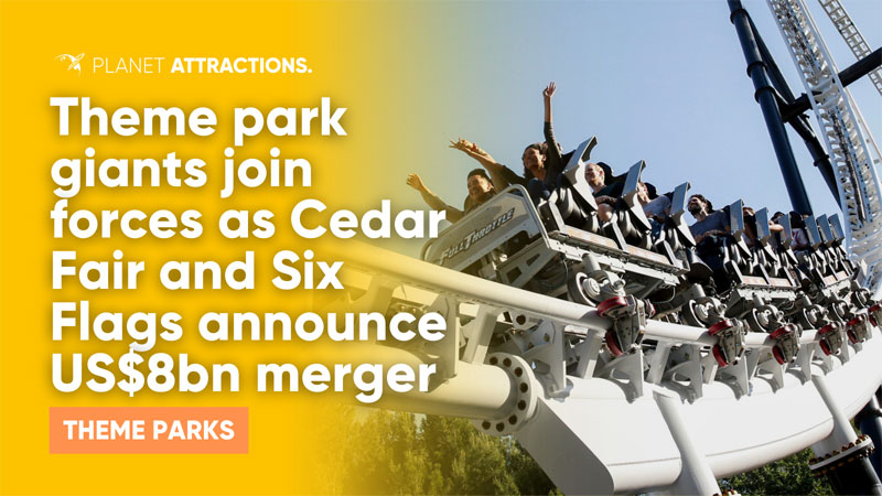 U.S. theme-park operators Cedar Fair, Six Flags to merge